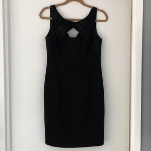 Carmen Marc Valvo Silk Black Dress, 6